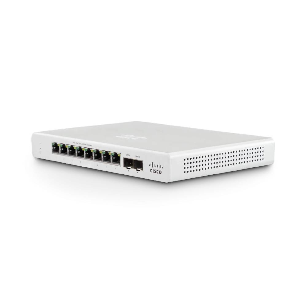 MS130-8P-HW | Meraki 8-Port Gigabit PoE+ Switch – Network Warehouse