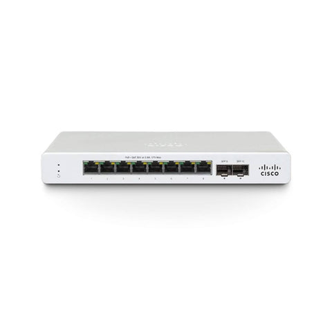 Meraki MS130 8 - Port Gigabit PoE+ Switch + 2 x 1G SFP | MS130 - 8P - HW - Network Warehouse