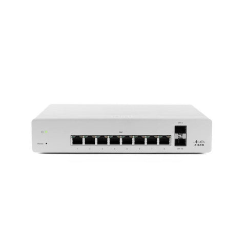 Meraki MS130 8 - Port Gigabit PoE Switch + 2 x SFP | MS130 - 8P - I - HW - Network Warehouse