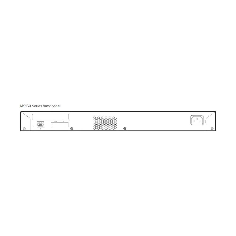 Meraki MS150 48 - Port (32x1G & 16x5G) PoE+ Switch + 4 x 10G SFP+ ...