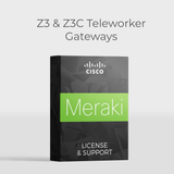 Meraki Z3 & Z3C Teleworker Gateway Licensing Options - Network Warehouse