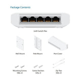 Ubiquiti UniFi 5 - Port Switch with PoE Support (46W) | USW - FLEX - Network Warehouse