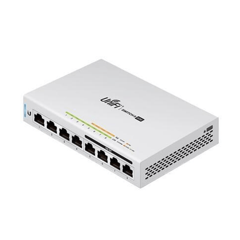 Ubiquiti UniFi 8 Port Gigabit Switch w/ 4 x PoE Ports | US - 8 - 60W - Network Warehouse