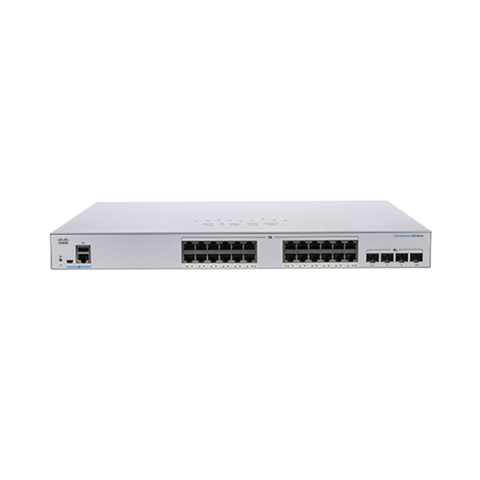 Cisco CBS250 24-Port Smart Mngd GbE Switch | CBS250-24T-4G-UK | Network Warehouse