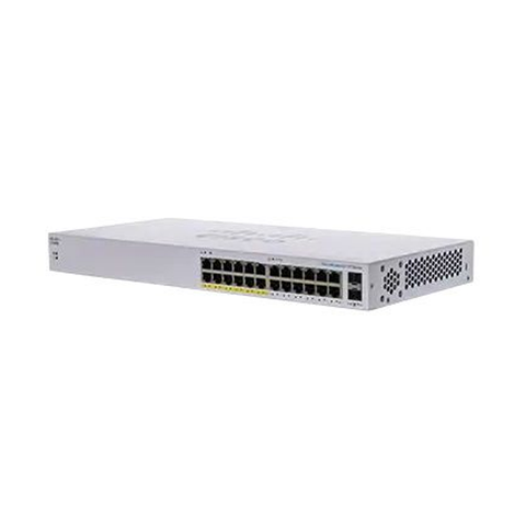 Cisco CBS110 24-Port Unmngd GbE PoE Switch | CBS110-24PP-UK | Network Warehouse
