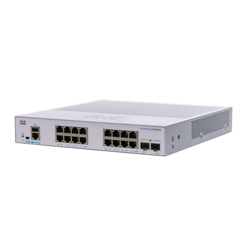 Cisco CBS250 16-Port Smart Mngd GbE Switch | CBS250-16T-2G-UK | Network Warehouse