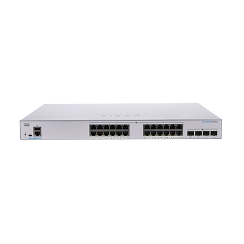 Cisco CBS250 24-Port Smart Mngd GbE Switch | CBS250-24T-4X-UK | Network Warehouse