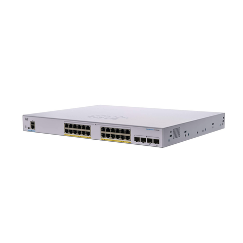 Cisco CBS350 24-Port L3 Mngd GbE PoE+ Switch | CBS350-24P-4X-UK | Network Warehouse