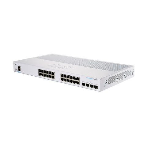 Cisco CBS350 24-Port L3 Mngd GbE Switch | CBS350-24T-4G-UK | CBS350-24T-4G-UK