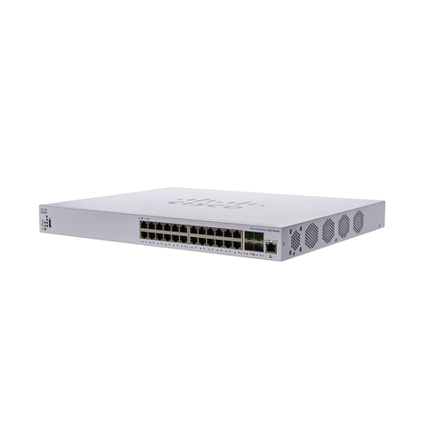 Cisco CBS350 24-port L3 Mngd 10GbE SFP+ Switch | CBS350-24XS-UK | Network Warehouse