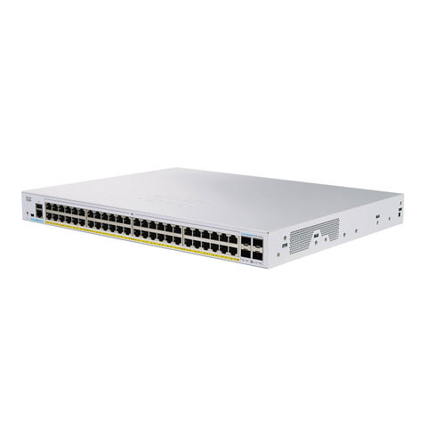 Cisco CBS350 48-Port L3 Mngd GbE PoE+ Switch | CBS350-48P-4X-UK | Network Warehouse