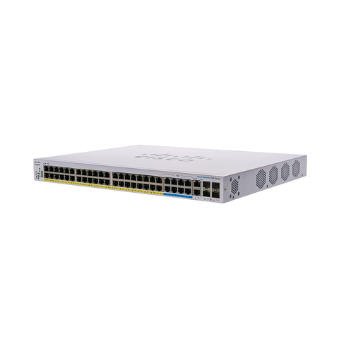 Cisco CBS350 48-Port L3 Mngd GbE PoE+ Switch | CBS350-48NGP-4X-UK | Network Warehouse