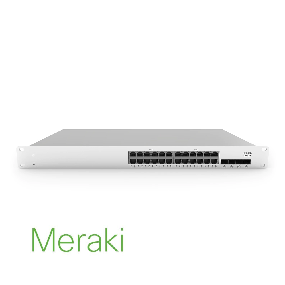 CISCO Meraki MS130-12X Cloud Managed Switch - 8x 1 GbE + 4x 2.5 GbE, PoE +  (240 W), 2x SFP+, Compact