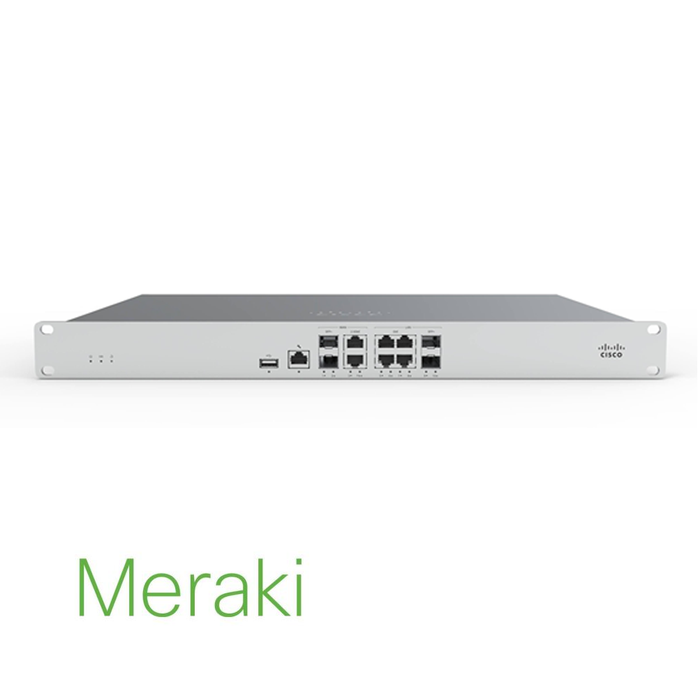 CISCO Meraki MS130-12X Cloud Managed Switch - 8x 1 GbE + 4x 2.5 GbE, PoE +  (240 W), 2x SFP+, Compact